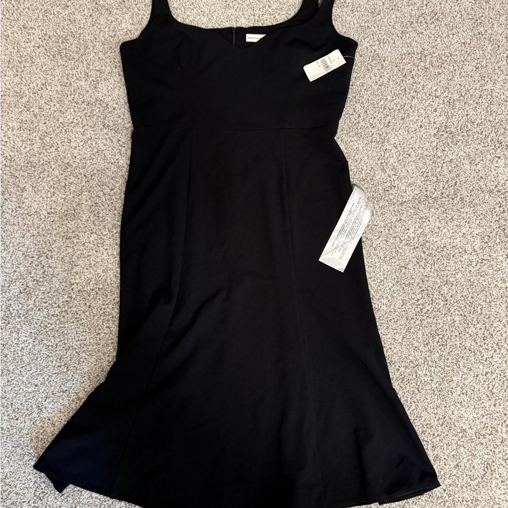 Dress the Population Black Midi Dress